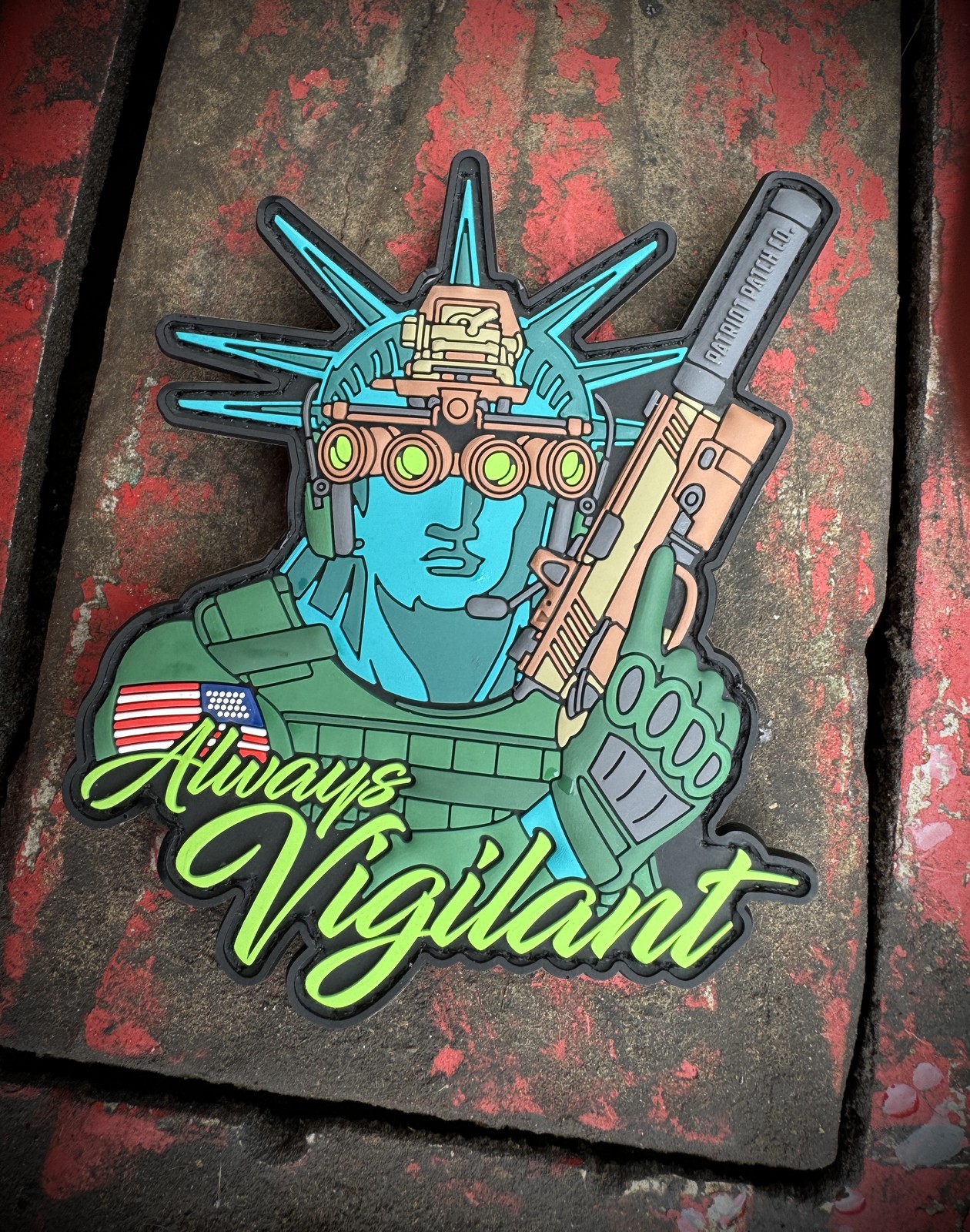 Patriot Patch Co. - Always Vigilant Liberty 2.0 - PVC Patch