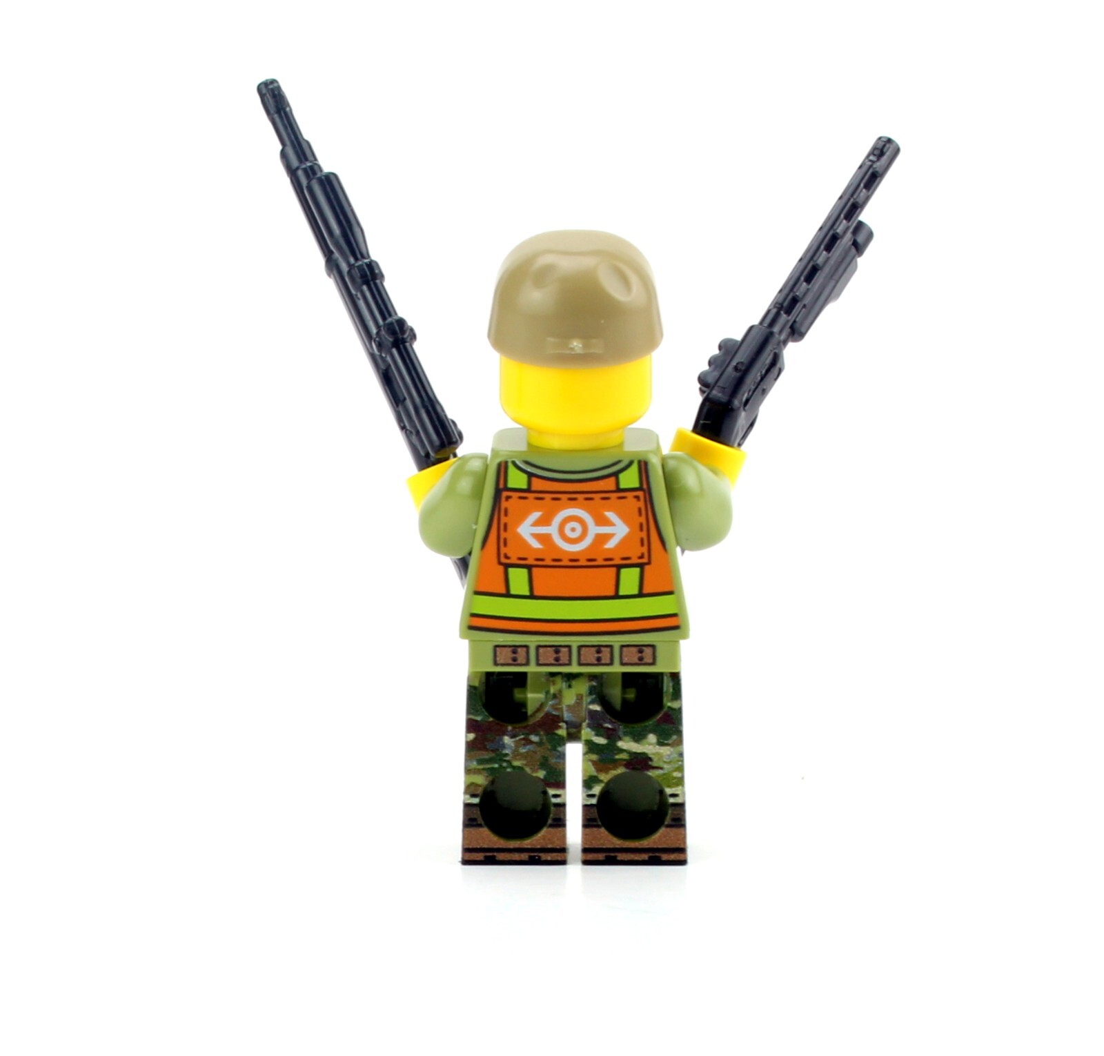 Battle Brick Deer Hunter Custom Minifigure made with real LEGO® minfigure