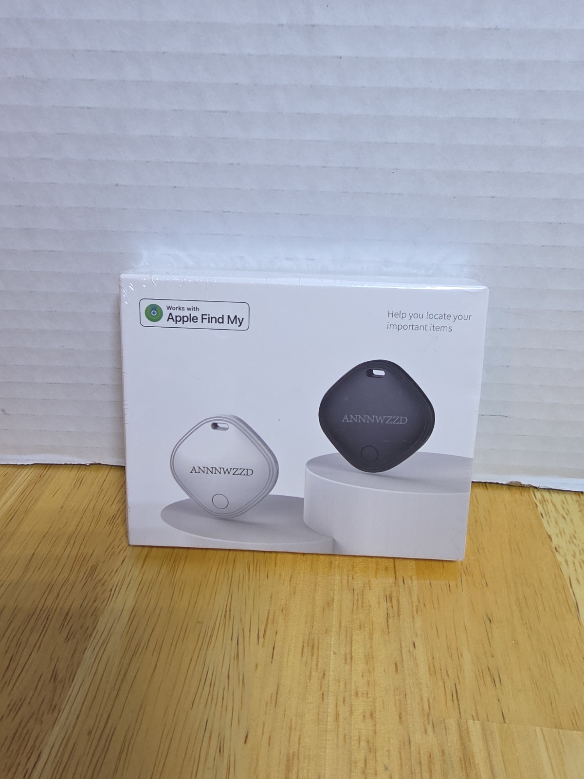 ANNNWZZD Boscnorp Air Tracker Tag 2-Pack for Apple Find My, Model X004VAF3PD #D1