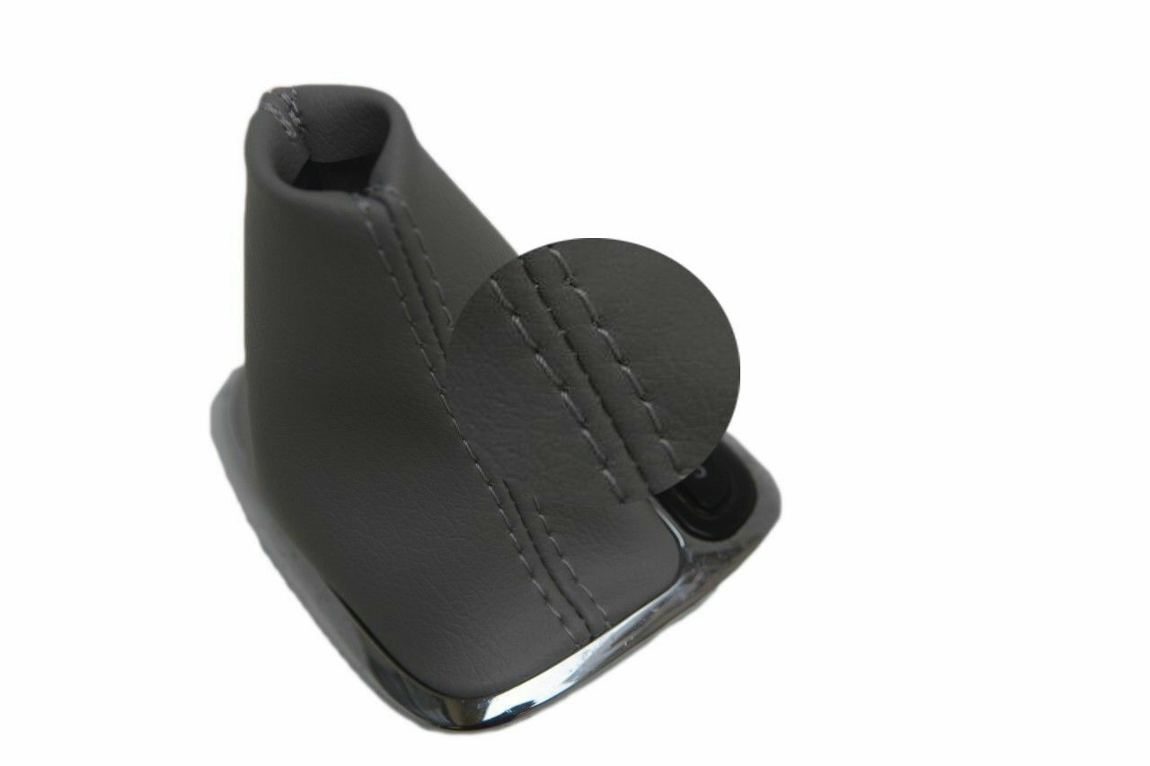 Fits 2001-2009 Mercedes Benz Class C PVC Automatic Shift Boot Cover Dark Gray