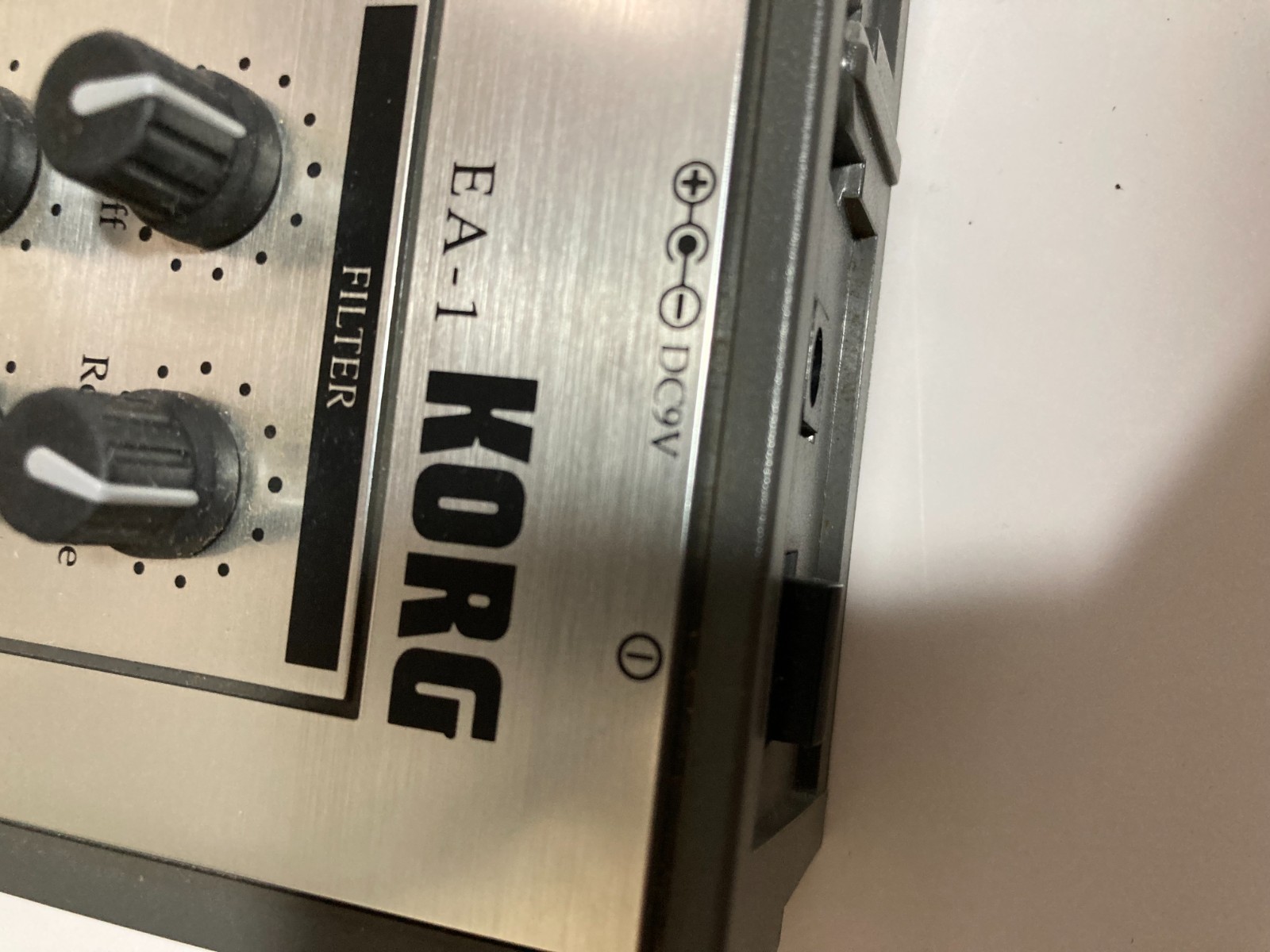 KORG EA-1 Electribe Analog Modeling Synthesizer Silver Tested Working