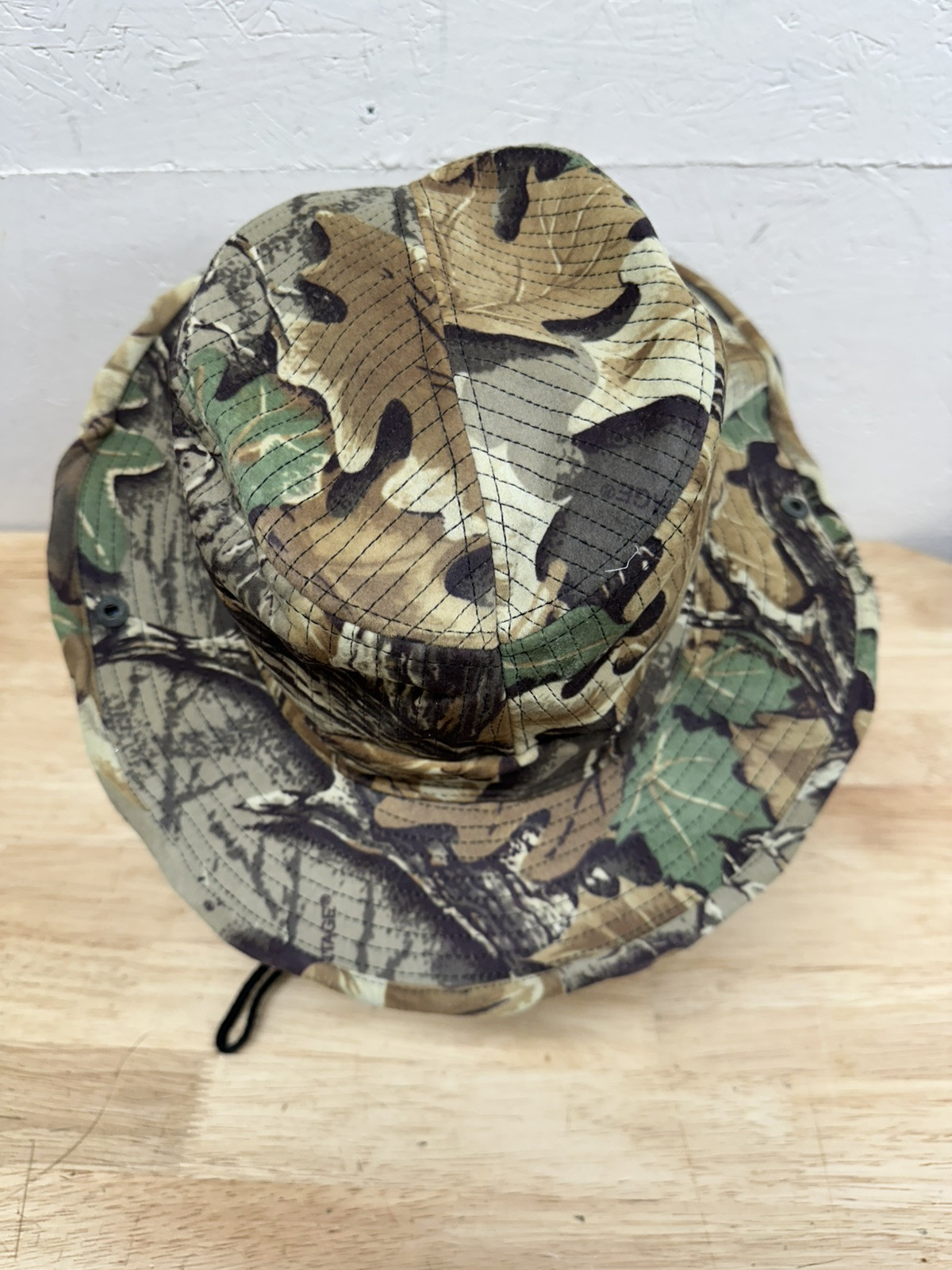 Vtg Advantage Camo Hunting Hat Outdoor Cap Boonie