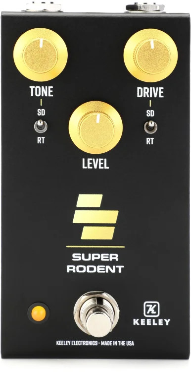 Keeley Super Rodent Overdrive and Distortion Pedal