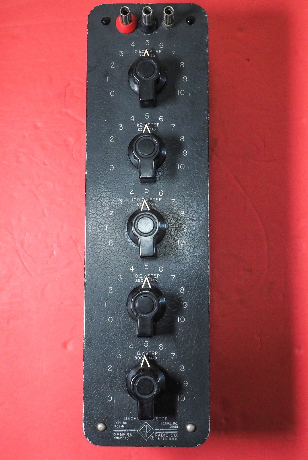 General Radio GR 1342-M Precision Decade Resistor - Reconditioned