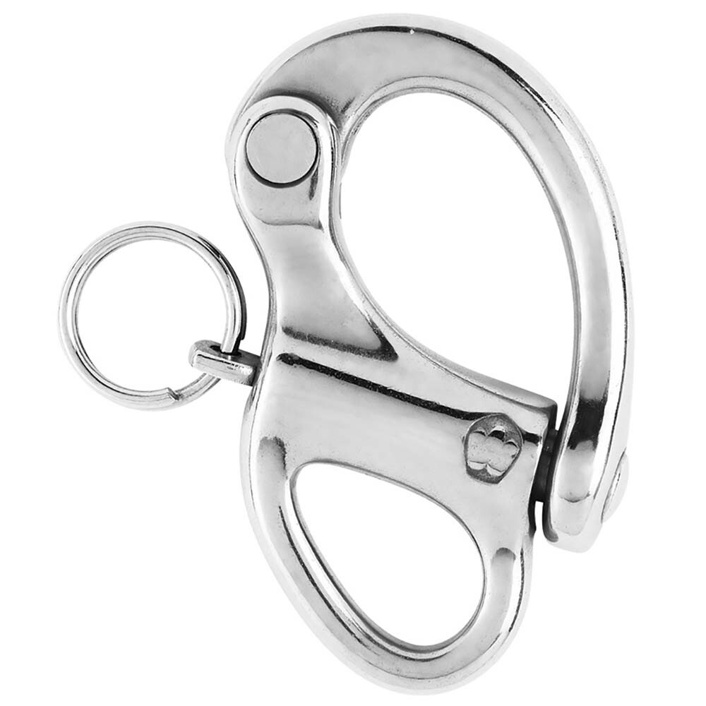 ​Wichard 1-3/8" Snap Shackle Fixed Eye 316L Stainless Steel Heavy Duty Warranty