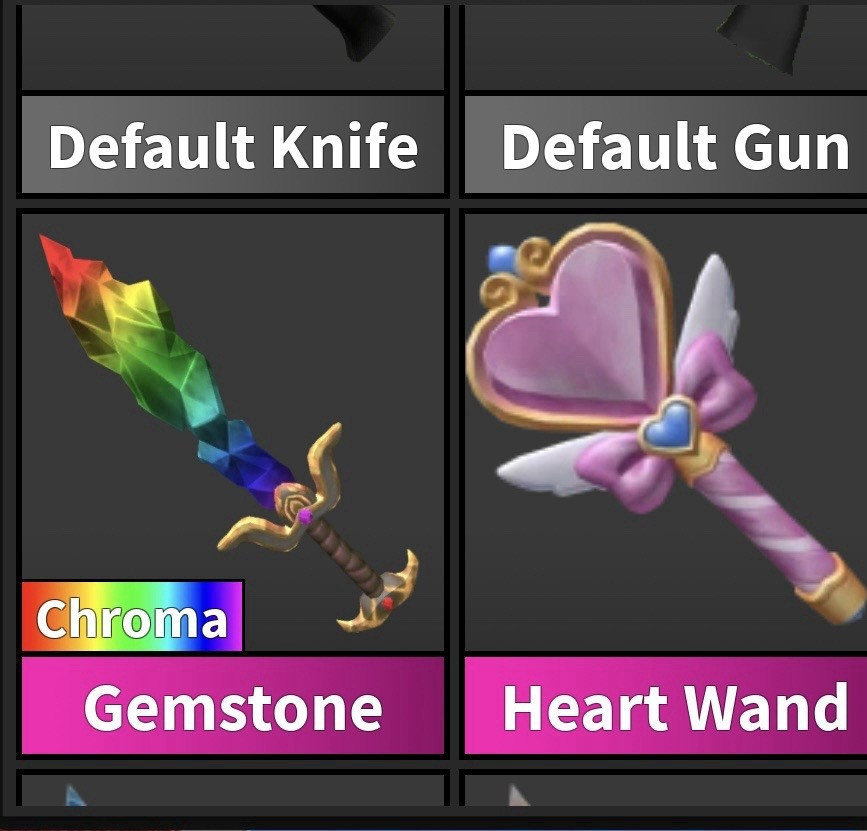 Chroma Gemstone Heart Wand Chroma Virtual Game Item Asset for Online Gaming