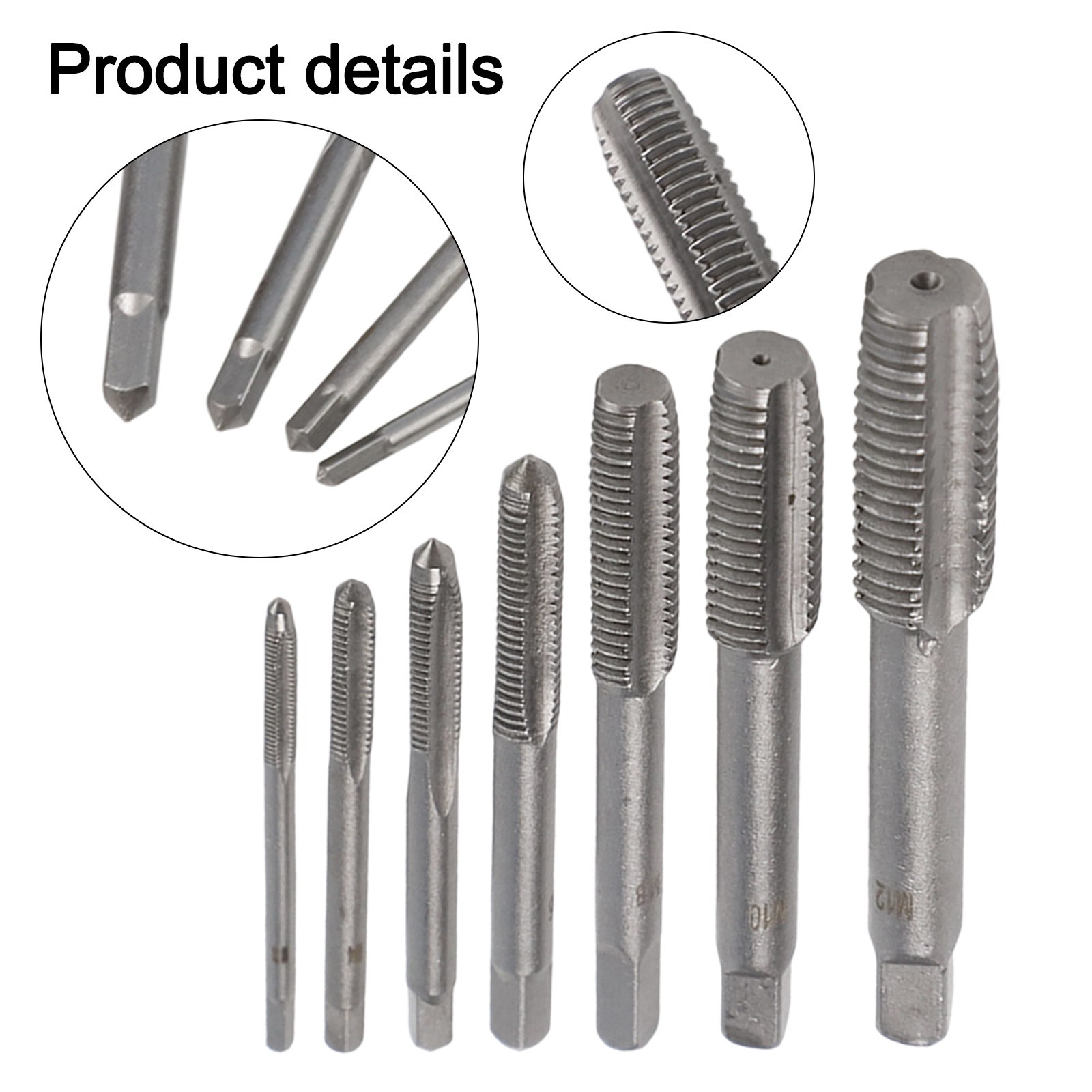 Tap Drill Bits Spiral Pointed Tap High Accuracy M3-Screw Thread Tap