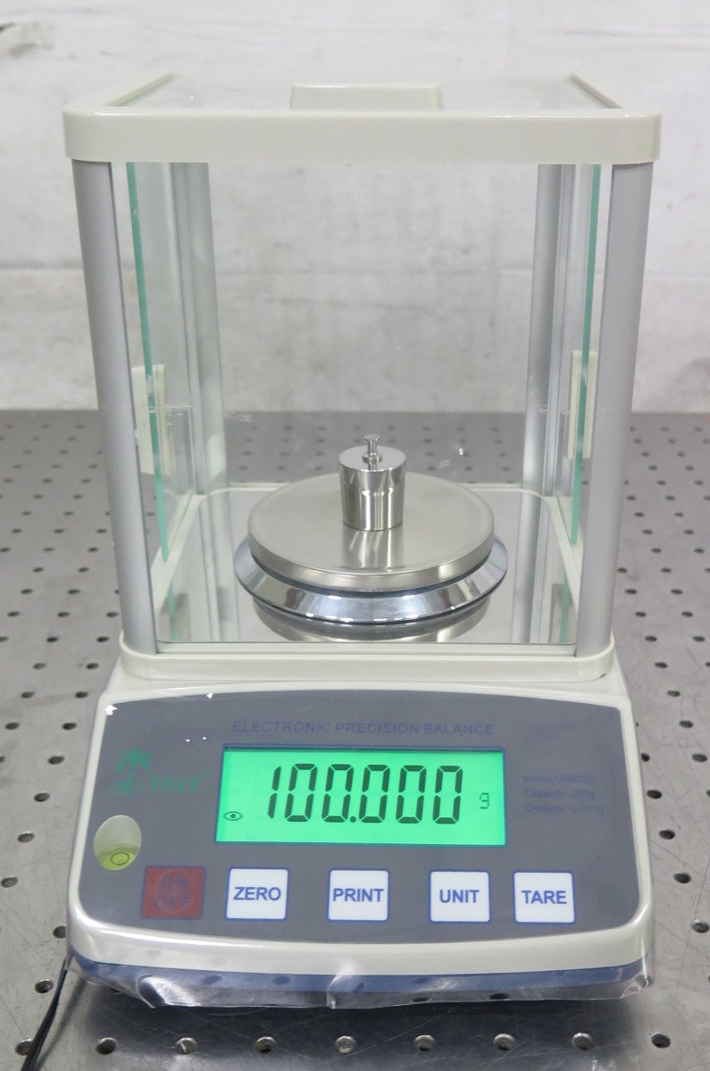 R199764 LW Measurements HRB Series Precision Balance Scale HRB203 200g 0.001g
