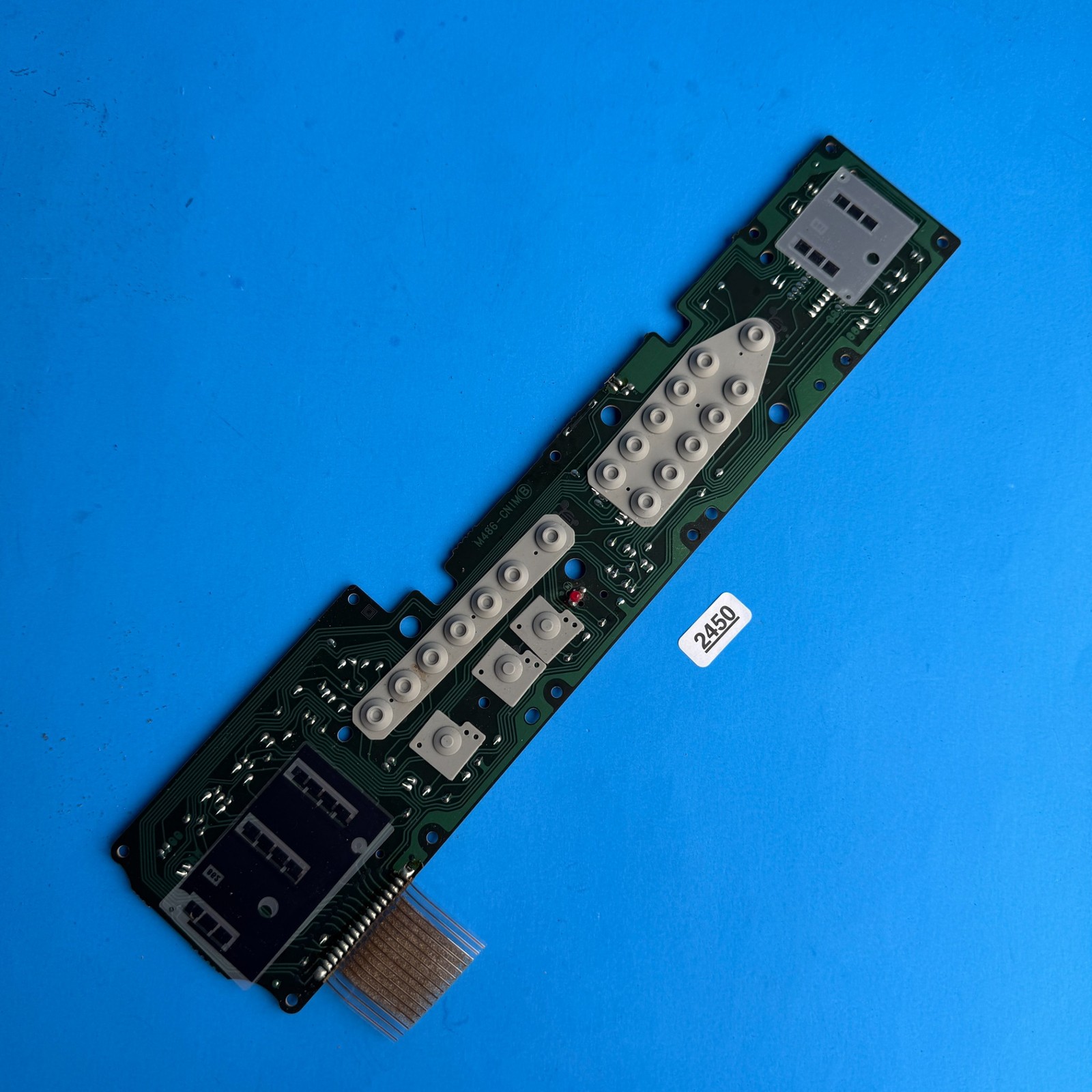 CASIO MT-100 VTG Keyboard Part Control Panel Contact Board w/Pads [M486-CN1M]