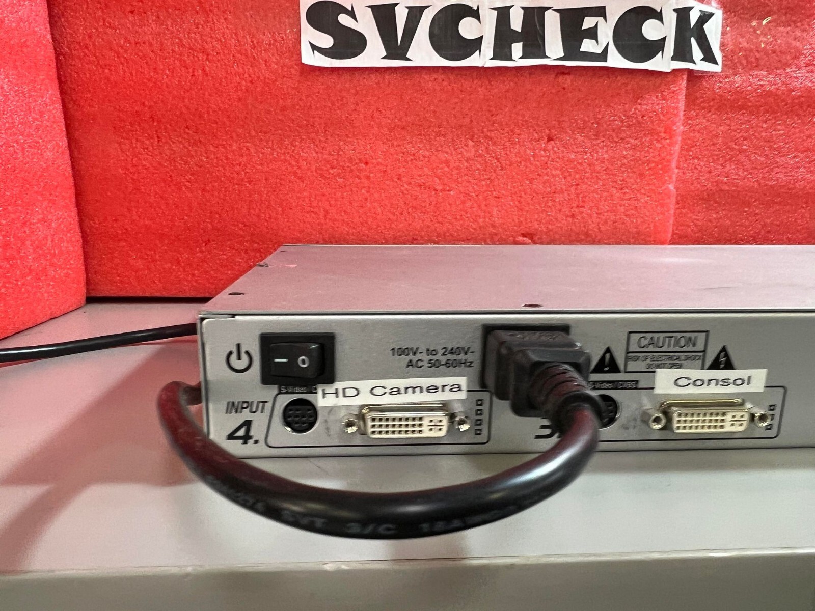 AMBERY MPV-104 Professional quad split-screen video mixer