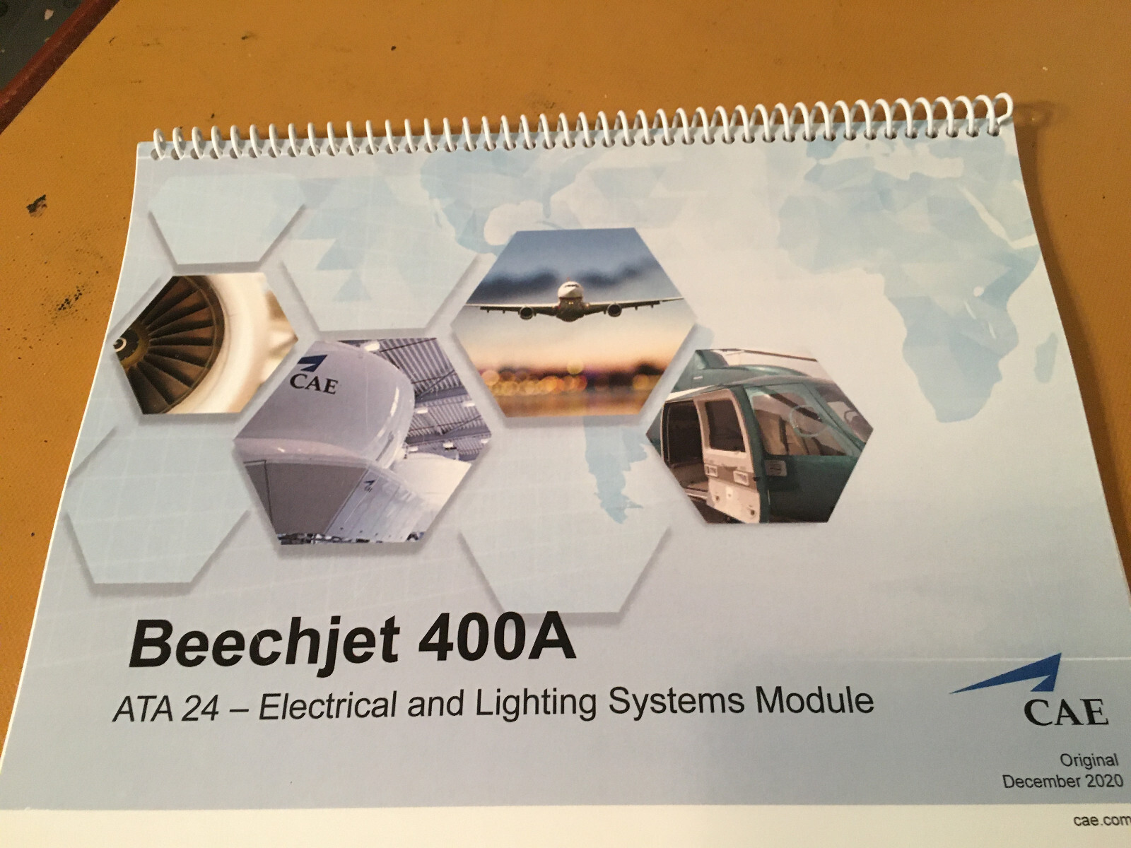 BeechJet 400A Electrical & Lighting Systems Booklet Manual
