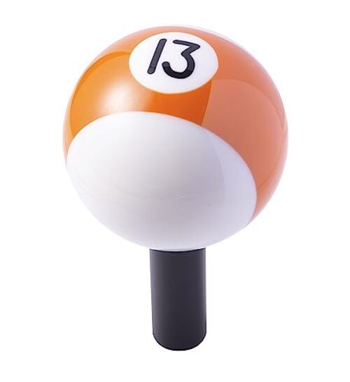 Pool Ball Billiard Stick Shift Knob Universal Gear Shifter Knobs for Orange 13X