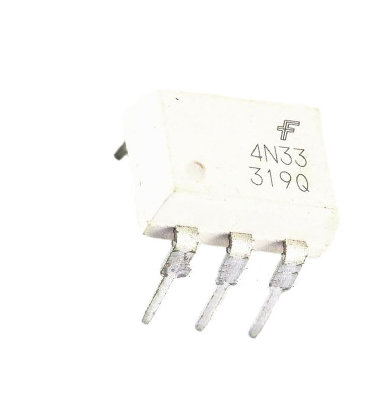 10 PCS IC 4N33 FSC DIP6 PHOTO TRANSISTOR NEW