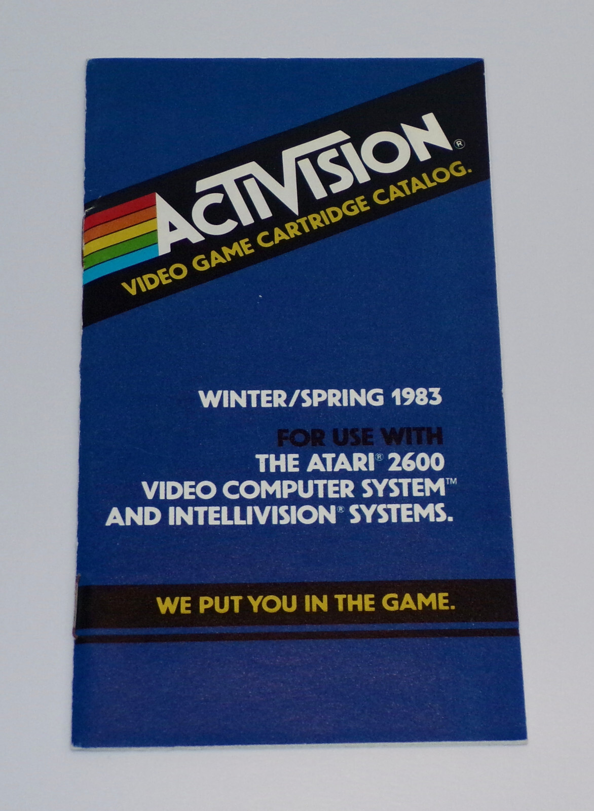 Vintage ACTIVISION 1983 Winter Spring SMALL 18 Page CATALOG Atari, Intellivision