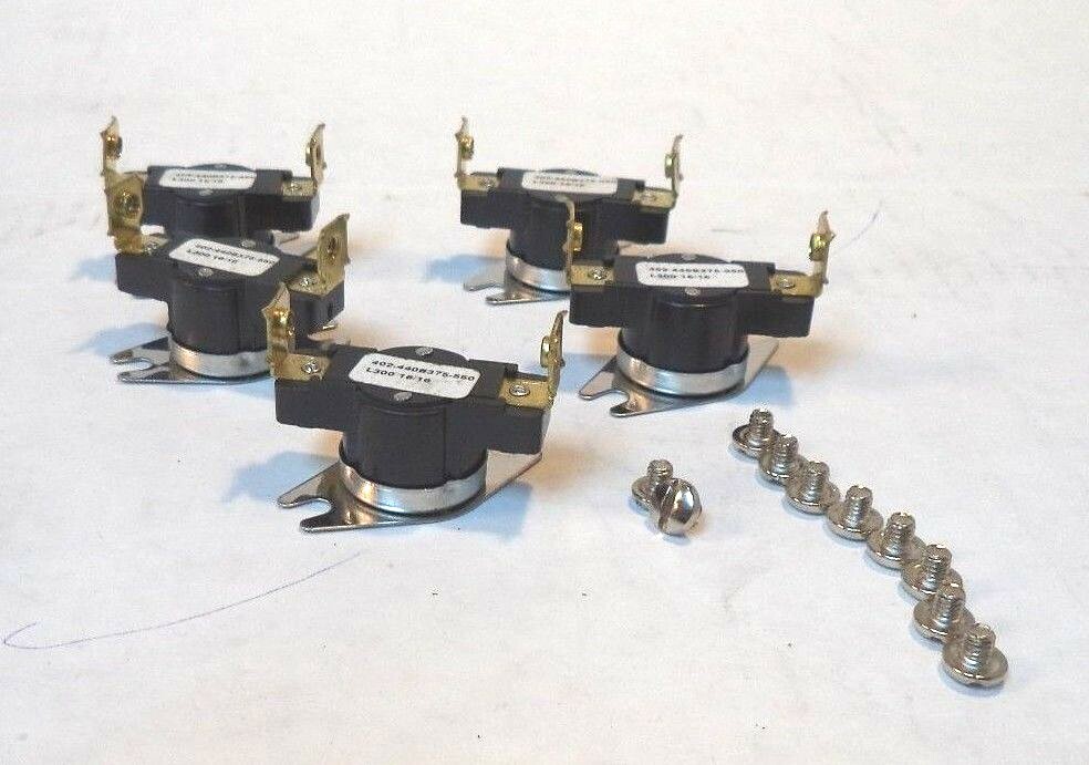 (5 per Lot) Stemco 402 Series Automatic Snap-disc Reset Thermostat, p/n L300
