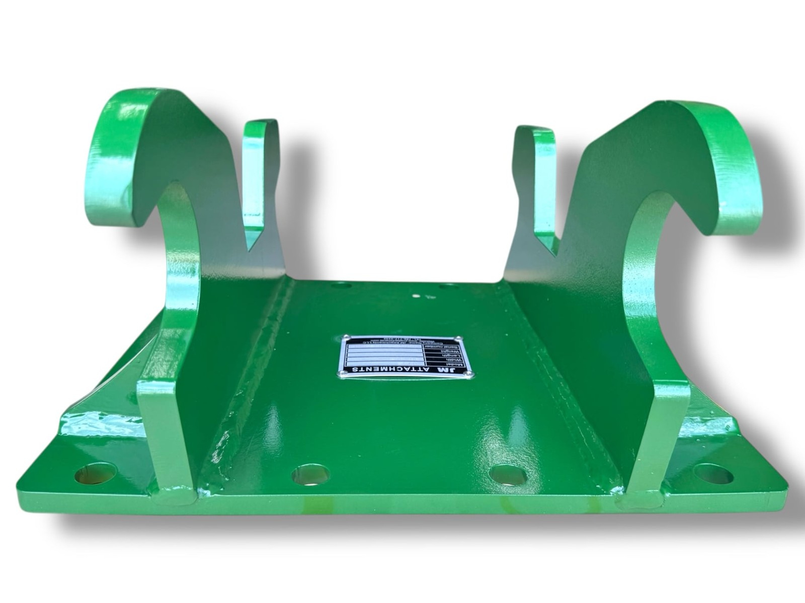JD Wedge Style Bolt-On Head Plate for 2.6 - 3.6 tons Wheel & Plate Compactors