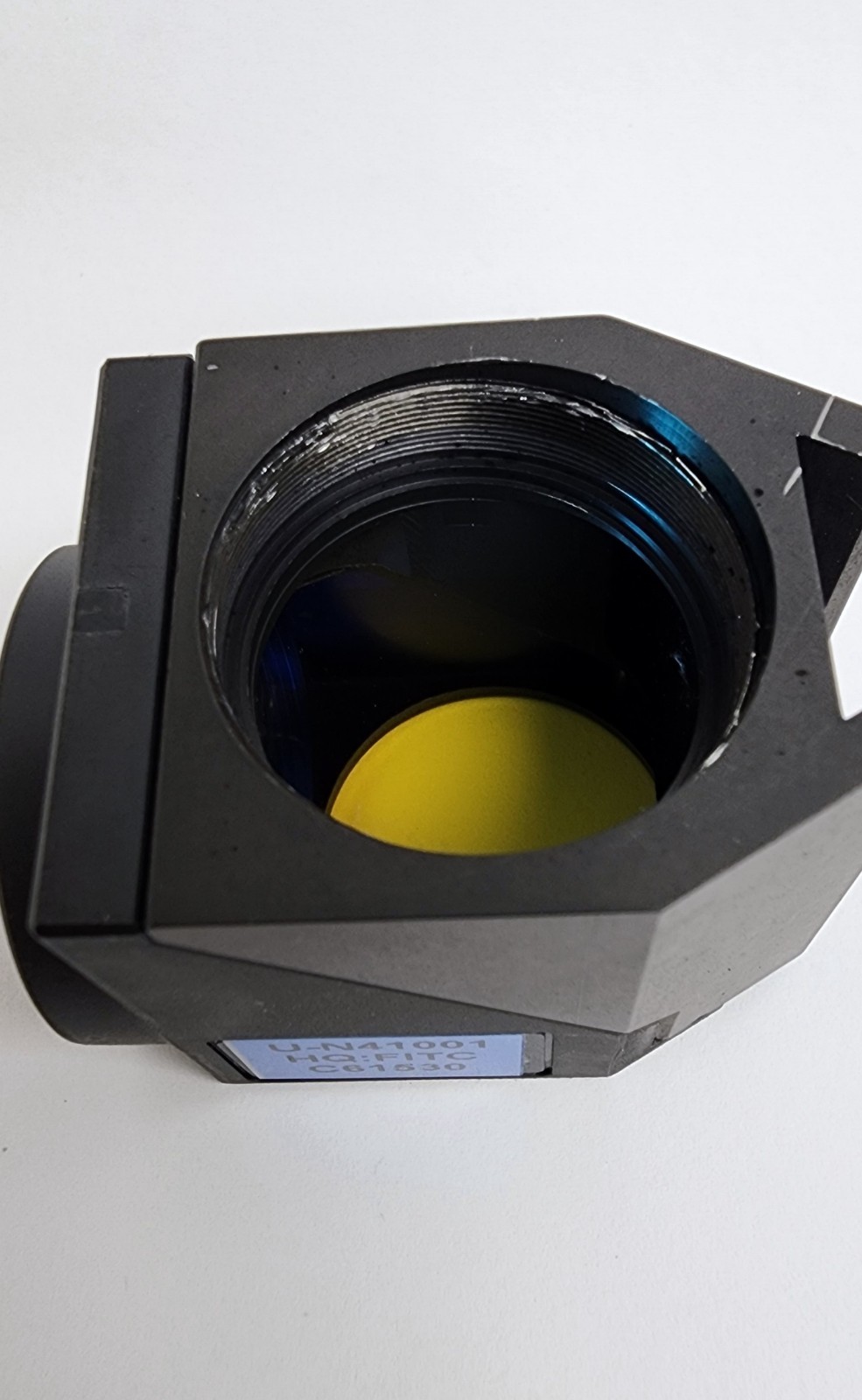Olympus U-N41001 Microscope Fluorescence Filter Cube HQ:FITC C62573
