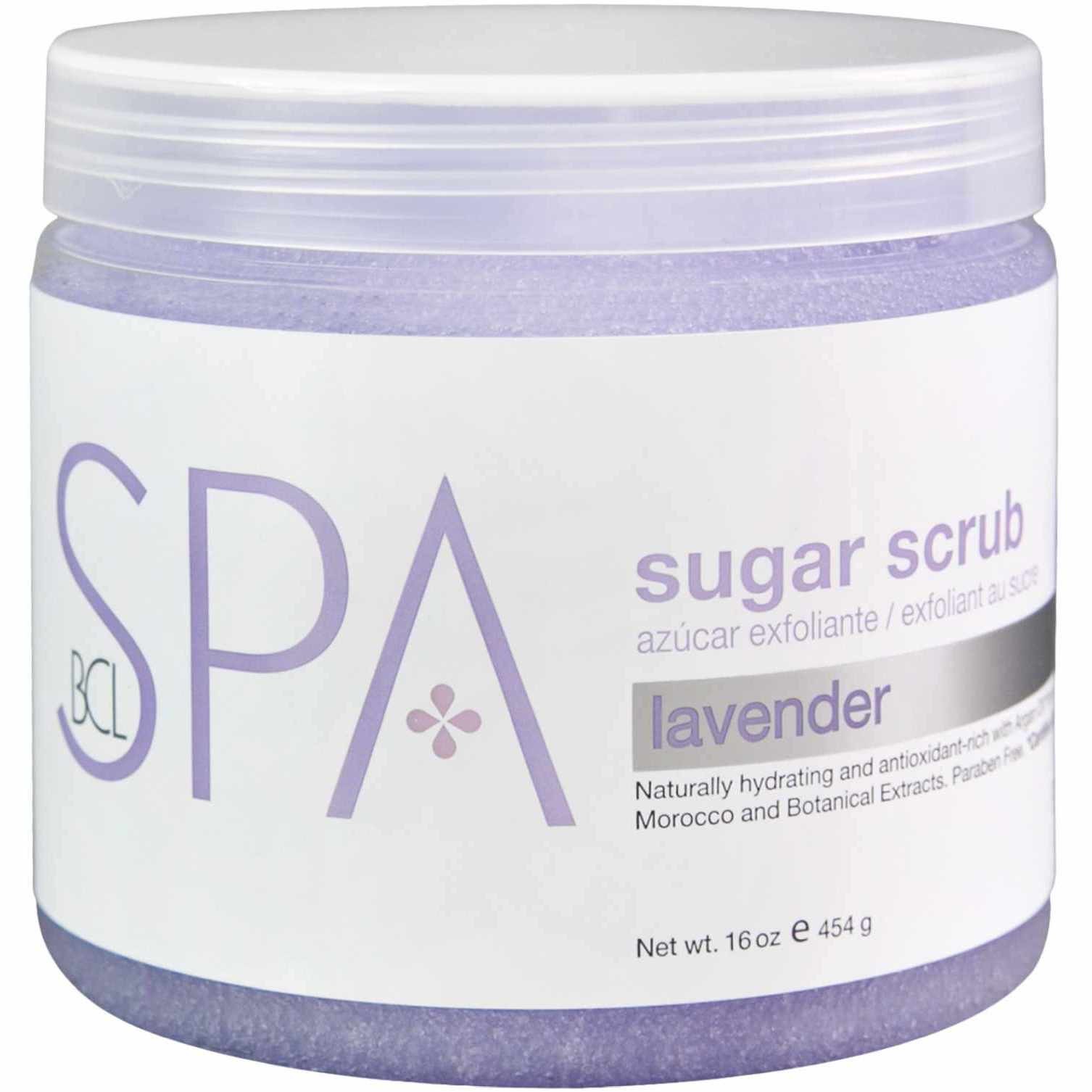 BCL SPA 16 oz. Sugar Scrub Lavender + Mint