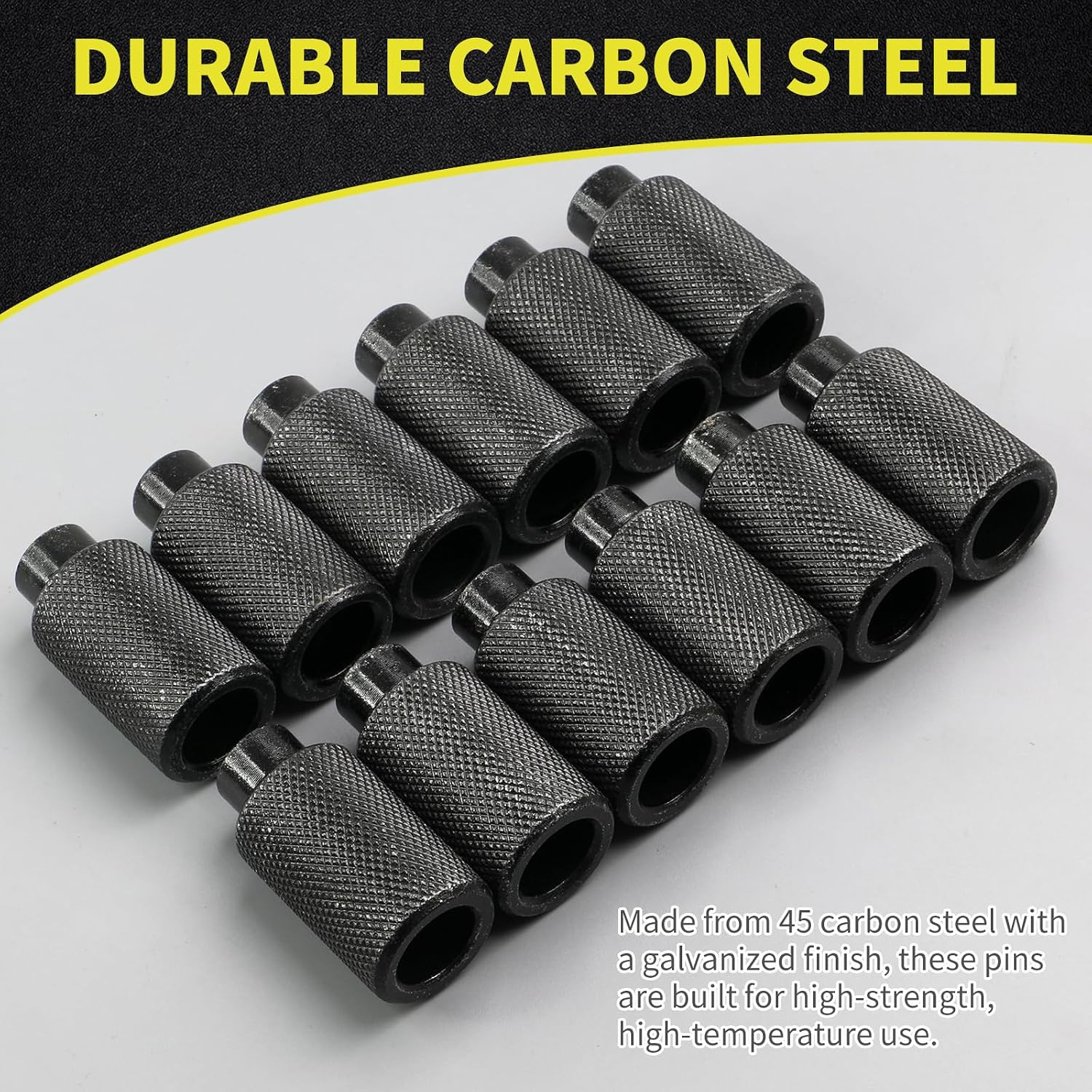 12 Pcs 5/8" X 2" Welding Table Locating Pins, Quick Setup Fixture Table Clamps