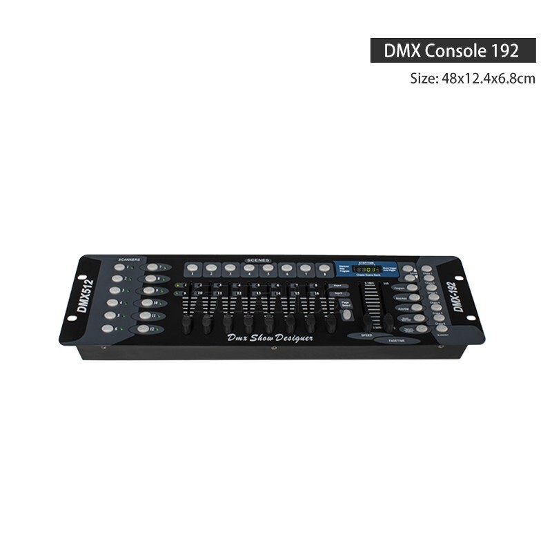 DMX Console 192 Channels Console Controller Operator For Stage Litght Party Bar