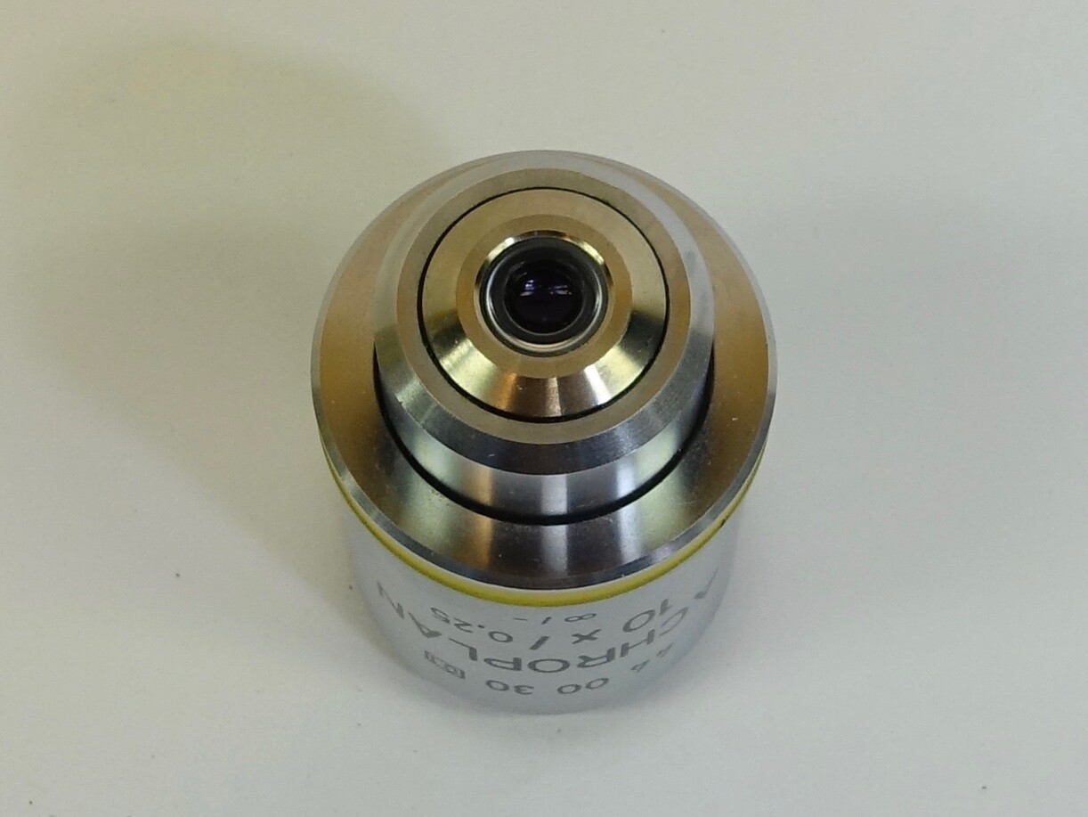 Zeiss Achroplan 10X/0.25 ∞/- Microscope Objective, P.N. 440030
