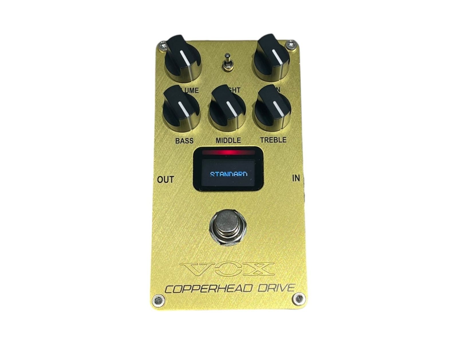 VOX VE-CD COPPERHEAD DRIVE Overdrive Effects Pedal Tested & Works from JAPAN