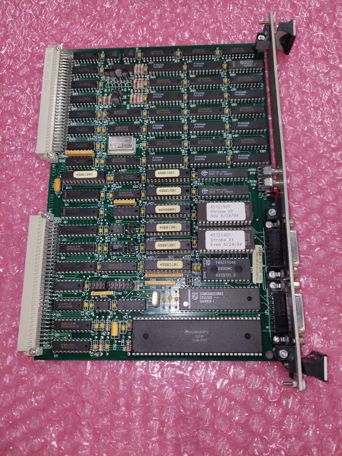 Universal Instruments GSM 45746401 VISION INTERFACE BOARD