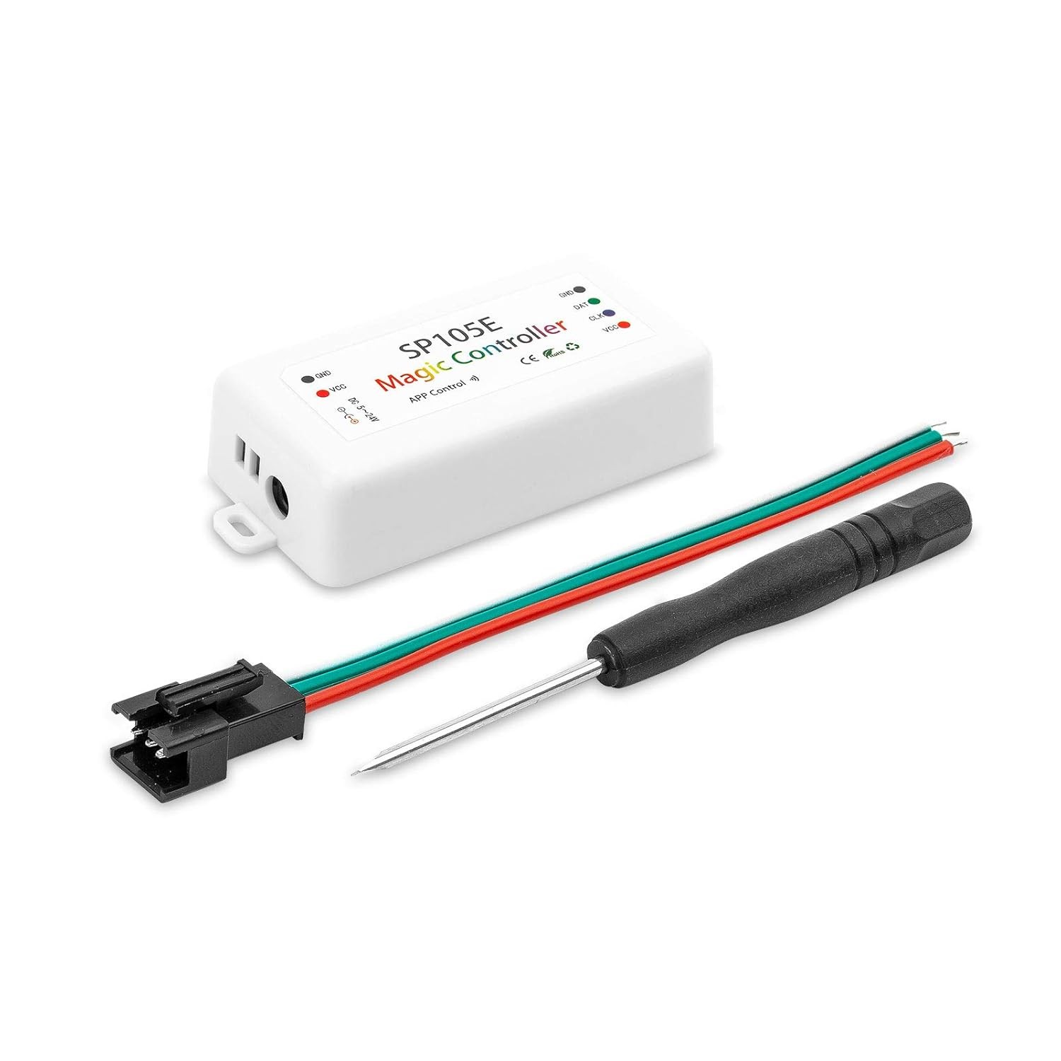 BTF-LIGHTING Wireless Bluetooth Controller SP105E iOS/Android APP for WS2811 WS2