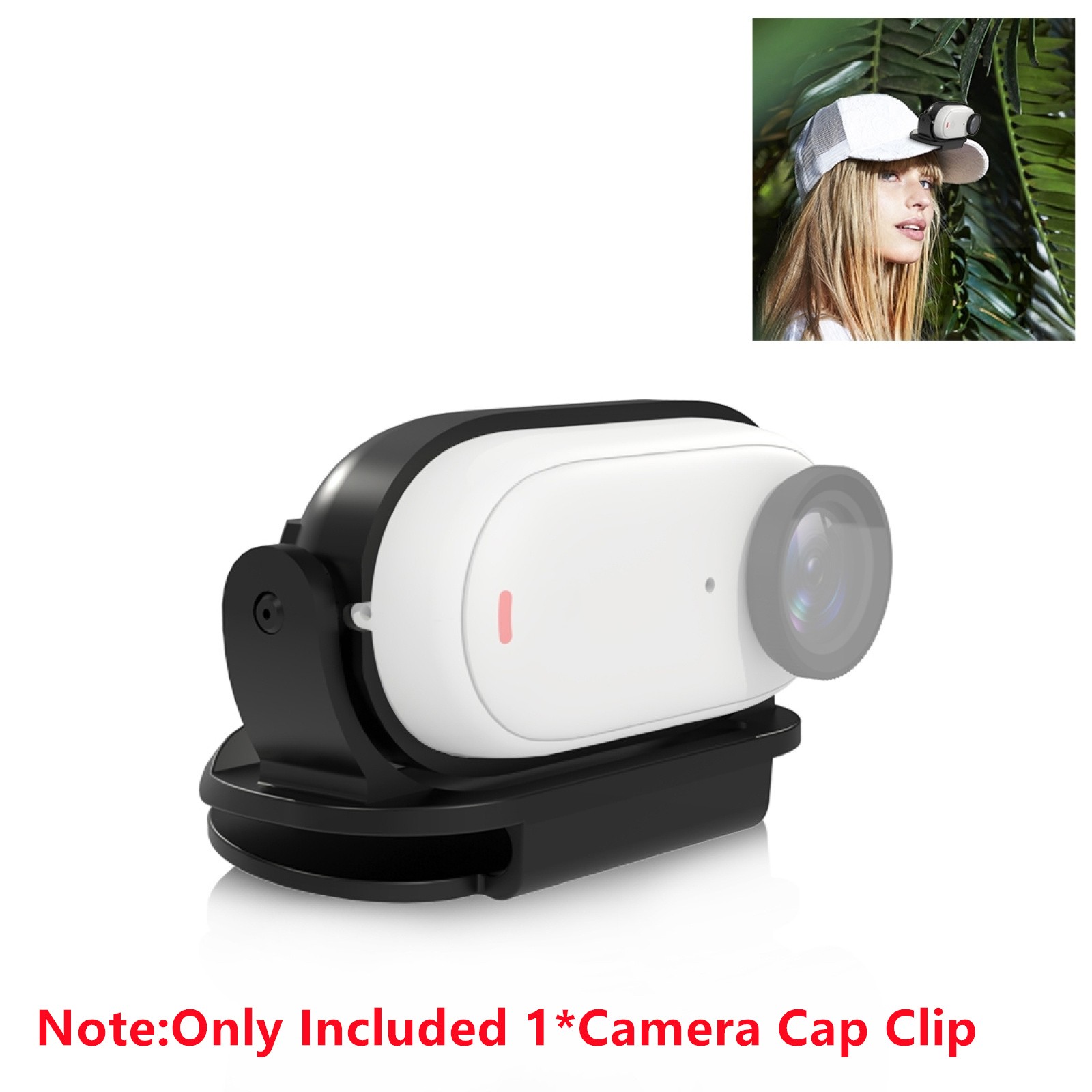 Camera Cap Clip Mount Magnetic Frame Fixed Holder Accessories For Insta360 GO3