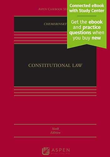 Constitutional Law [Connected - Hardcover, by Erwin Chemerinsky - Acceptable r