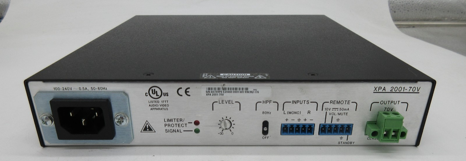 Extron XPA 2001-70V Power Amplifier