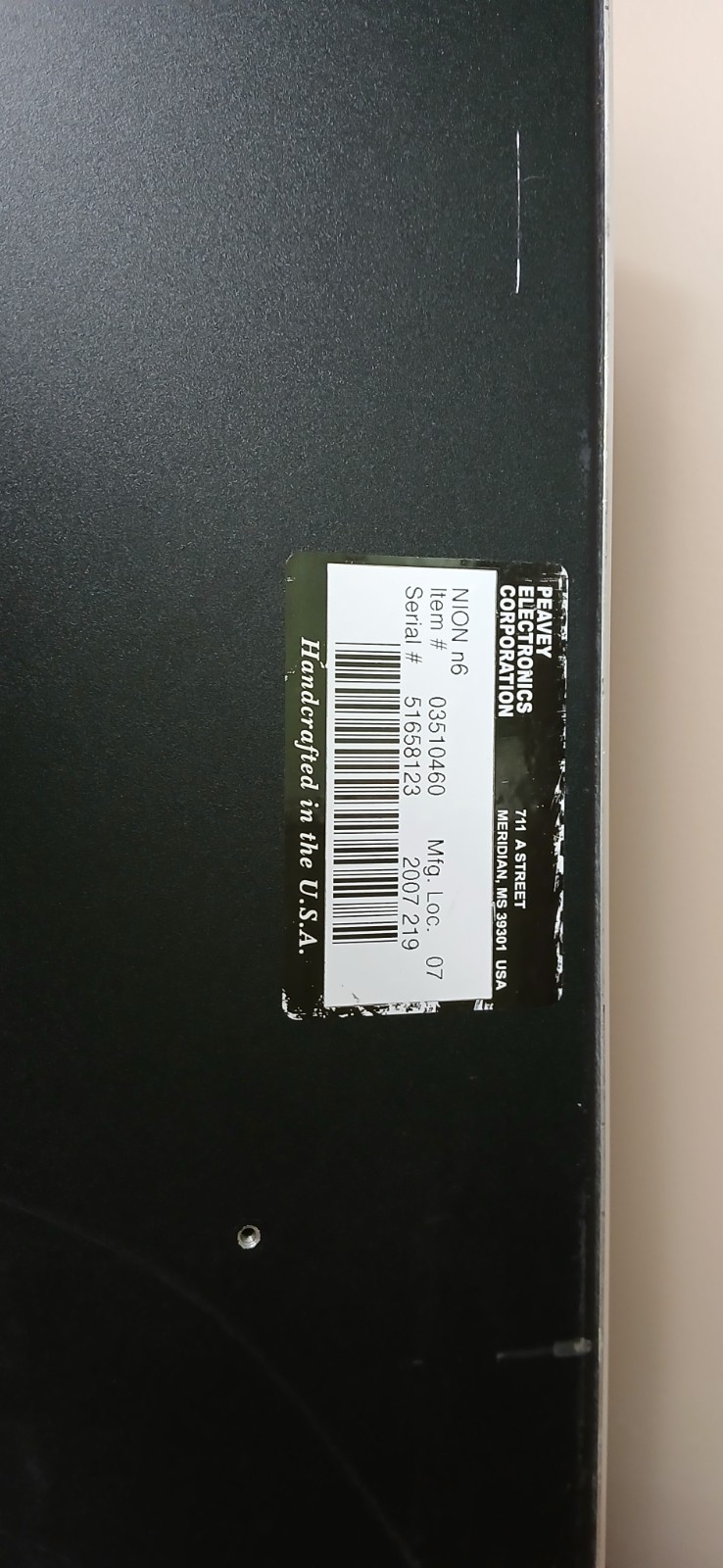 Peavey Media Matrix Nion nion n6 Programmable Digital Audio Processing Node
