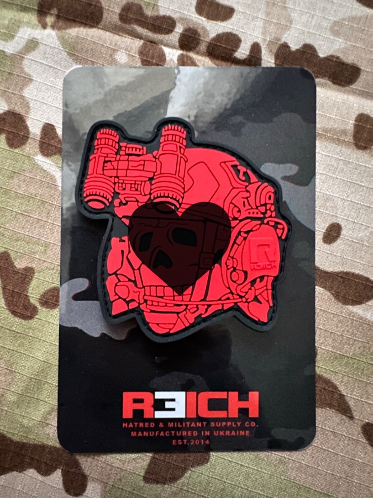 Tactical PVC Patch TTK+DTNVS gen.1 R3ICH