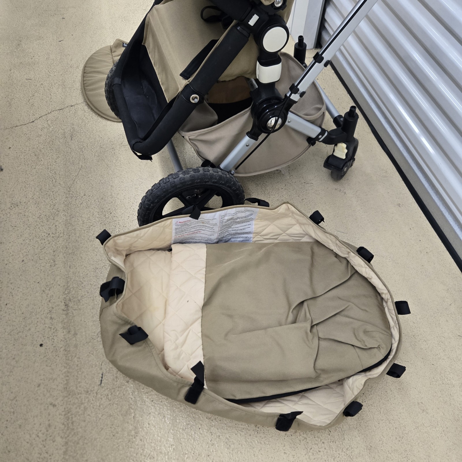 Bugaboo Frog Baby Strollers With Bassinet Attachment Brown GENTLY USED