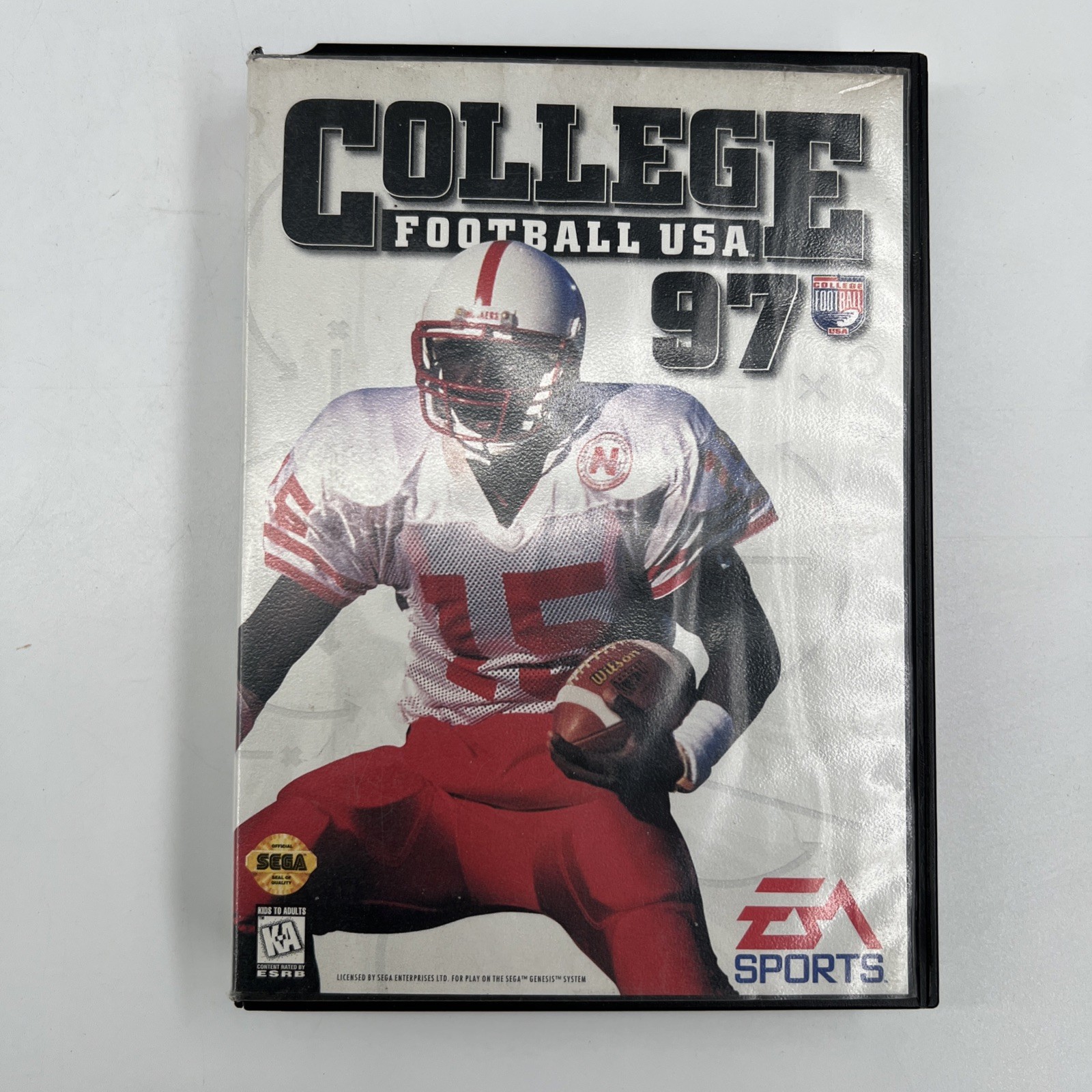 College Football USA 97 Sega Genesis Authentic Case Only No Game No Manual