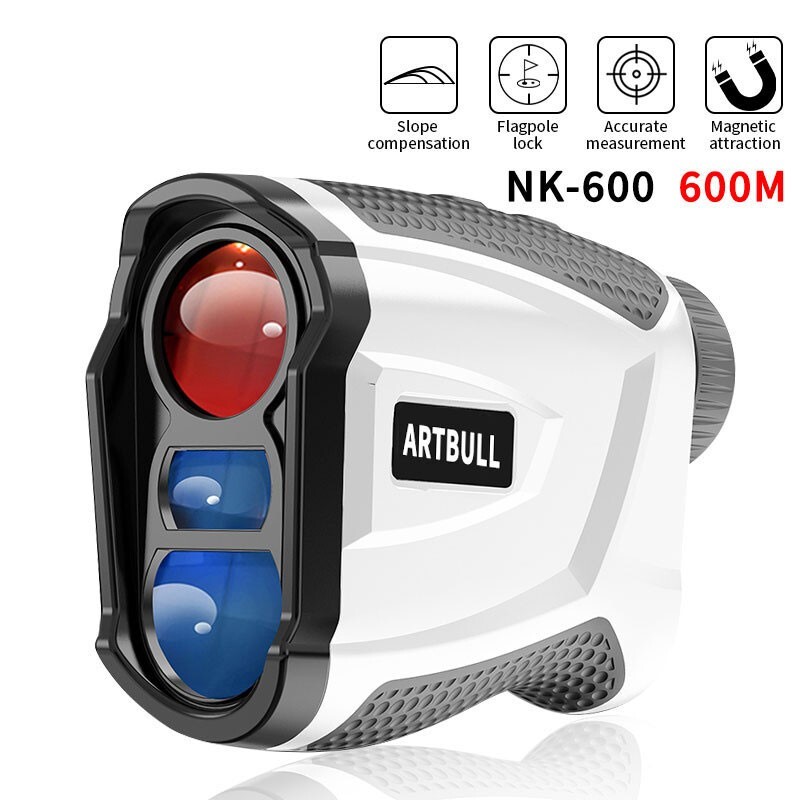600M USB Charging Laser Rangefinder Telescope Support Range and Speed Testing