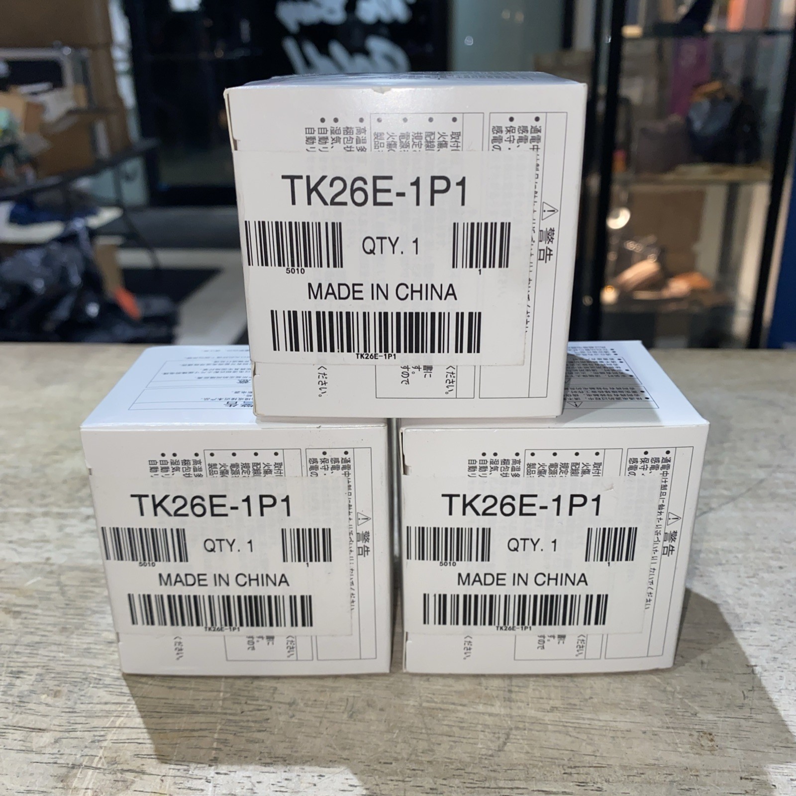 FUJI ELECTRIC TK26E-1P1 RELAY - 3 Pack