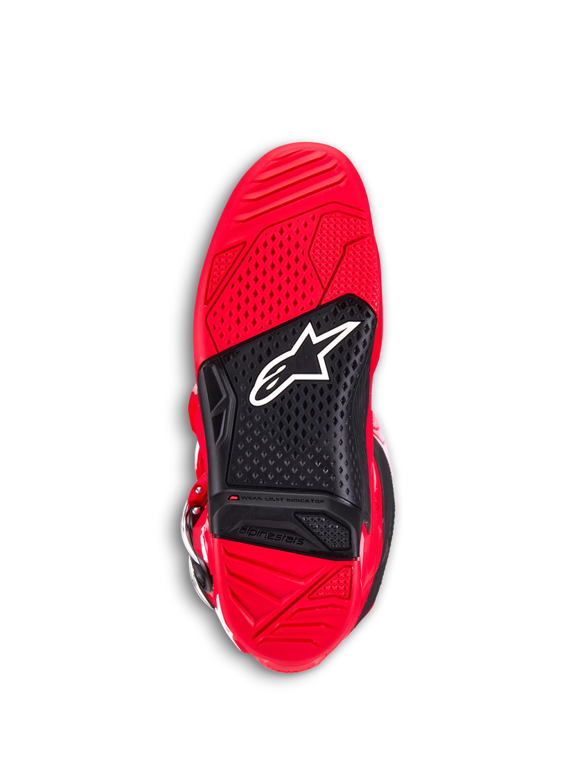 Alpinestars Tech 7 Boots Bright Red Size 10