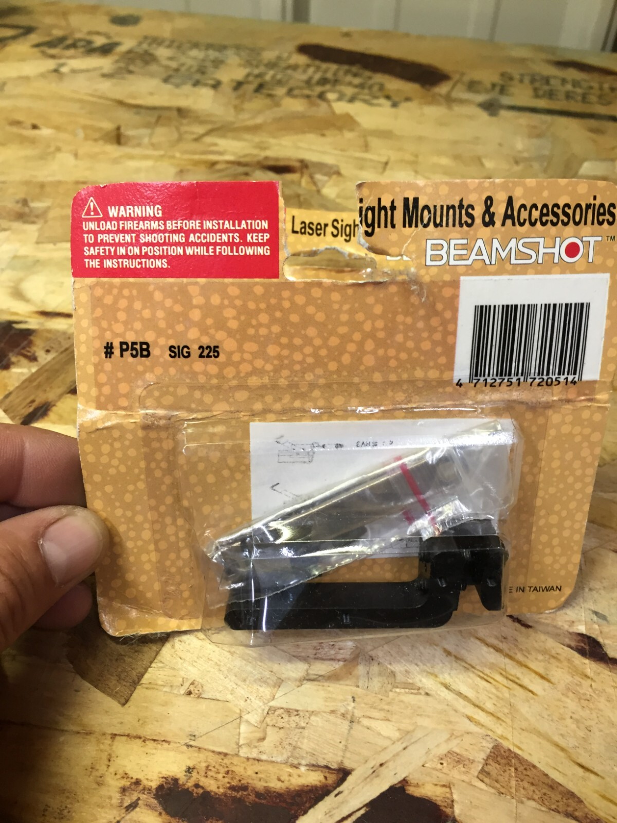 NOS Beamshot Laser Mount # P5B Sig 225