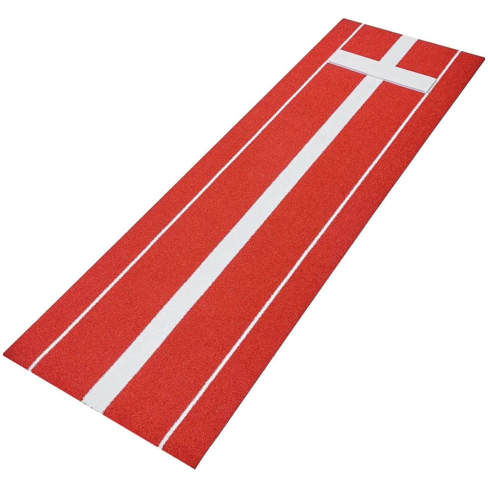 Softball Pitching Mat, 10x3 ft Baseball Pitching Rubber Mound, Antifade Turf