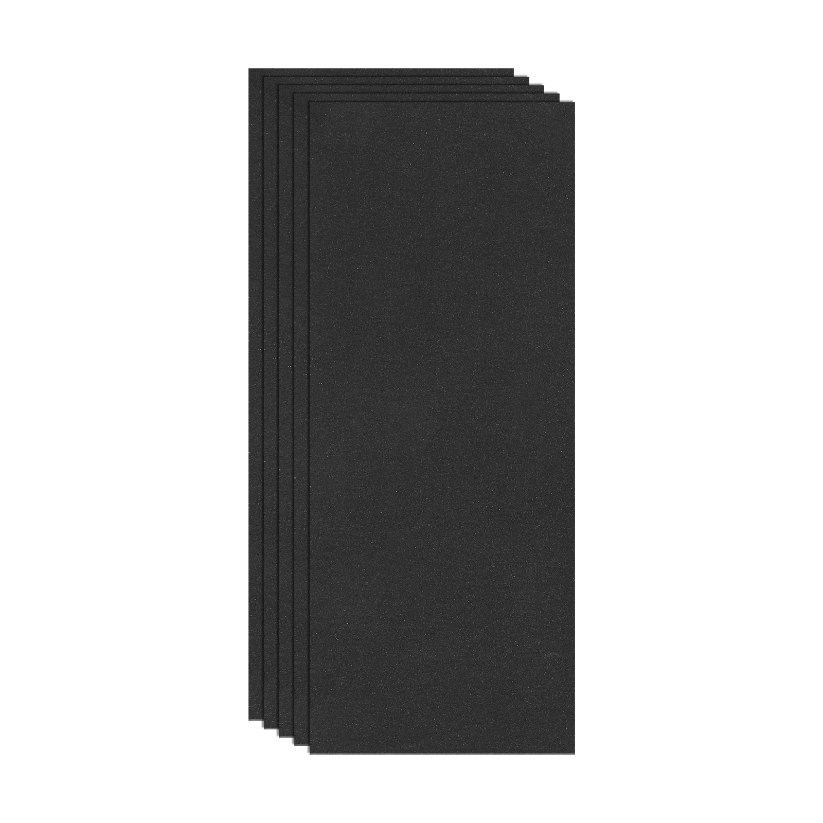 5 Pack 3.6" x 9" Sandpaper, 500 Grit Sand Paper for Wood Furniture