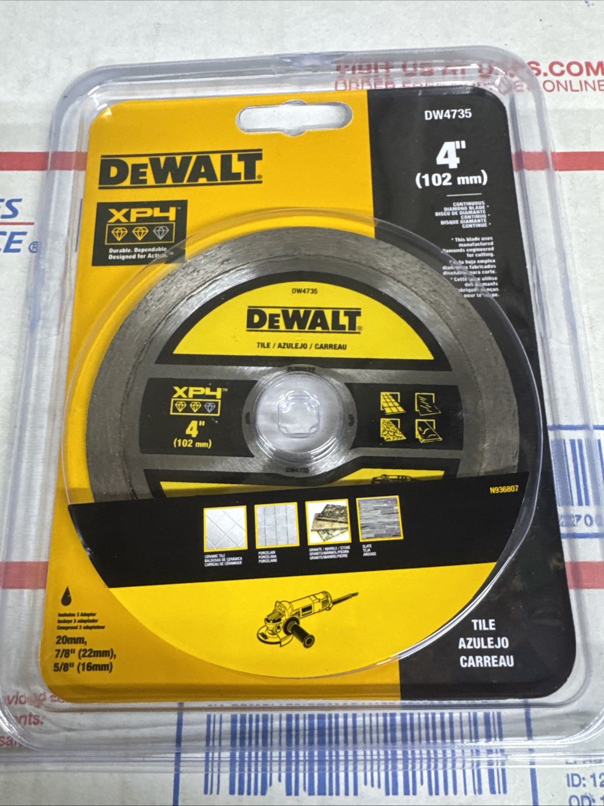 DEWALT XP4 4”  Blade DW4735 brand new sealed