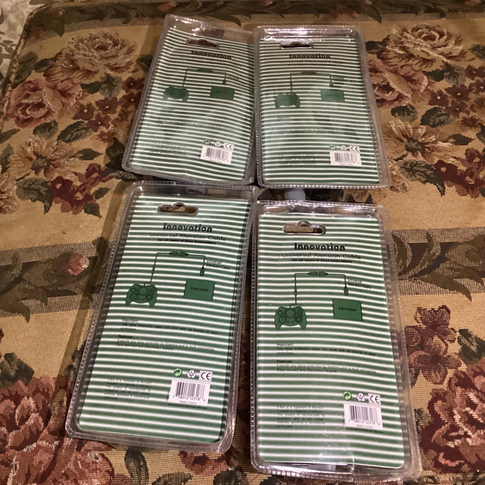 1 Innovation Controller Extension cord for Original Microsoft Xbox new Sealed