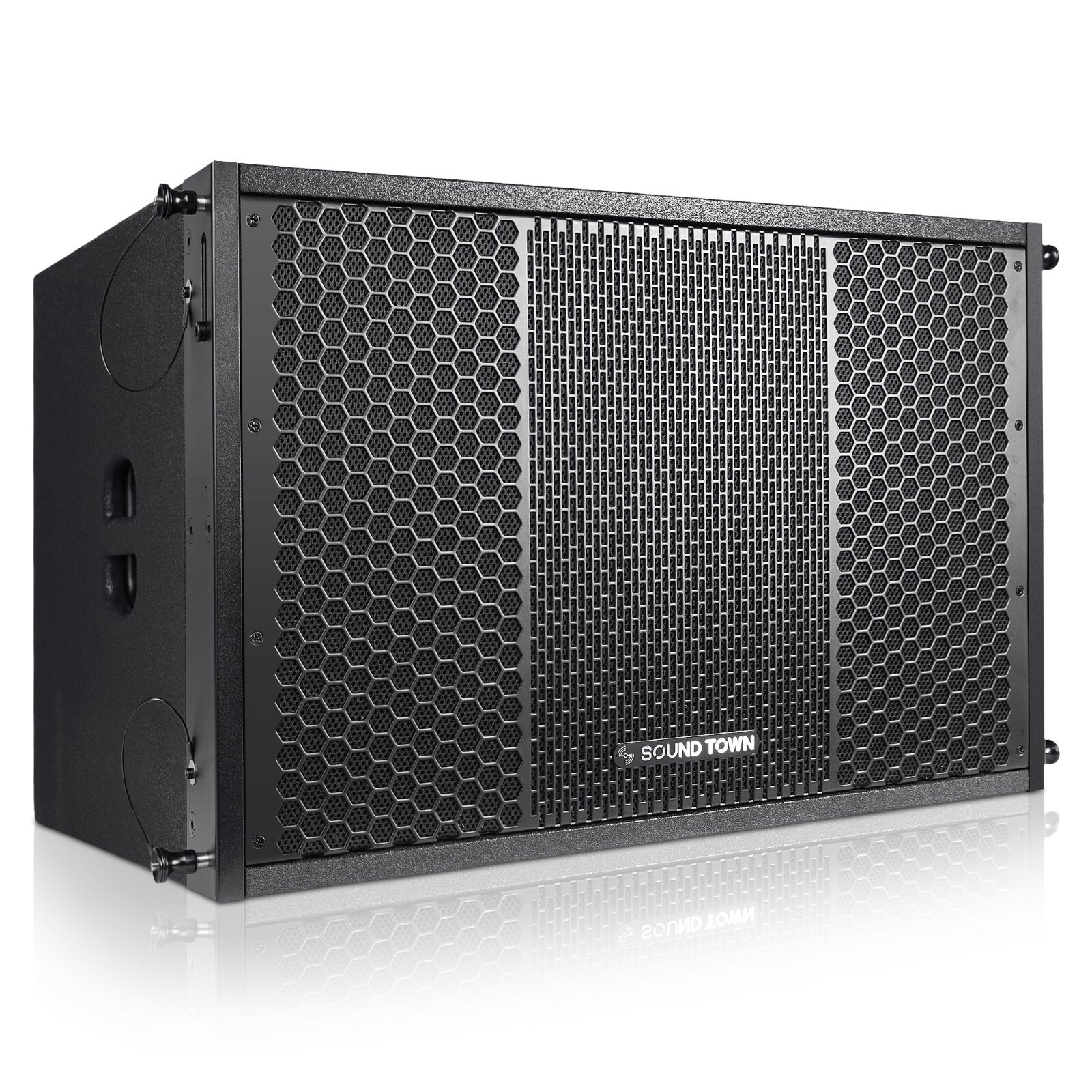 Sound Town 15" Active DSP 600W RMS 1200W Peak Line Array Subwoofer ZETHUS-115SPW