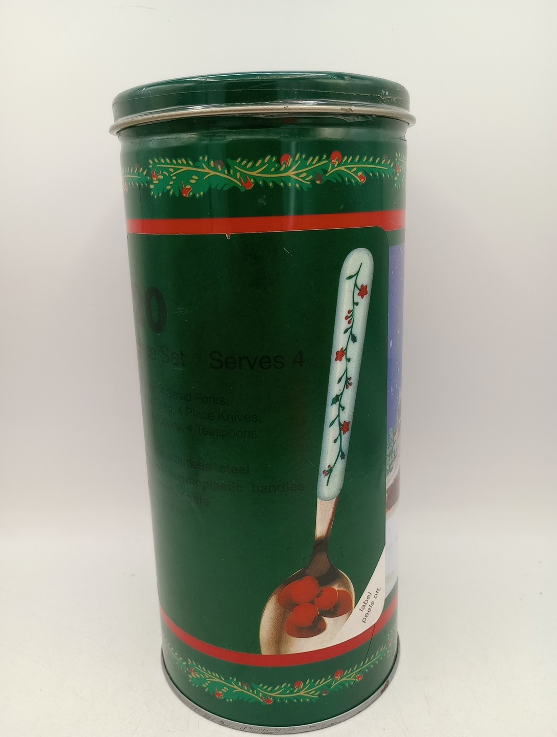 20 Piece Silverwear Set Flower Holly Christmas Handles Stanley Roberts New READ