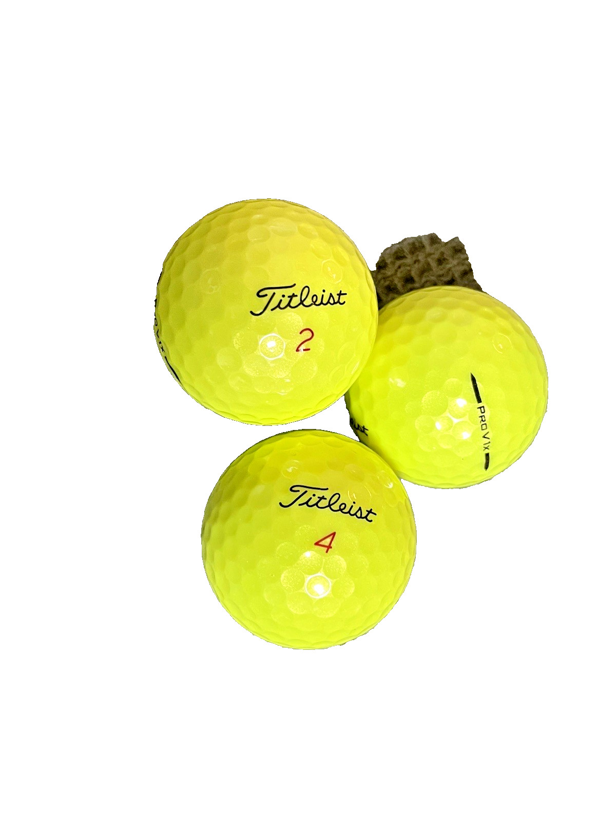 36 Titleist 2025 Pro V1X Yellow Mint 5A(AAAAA)Balls .Free shipping to US address