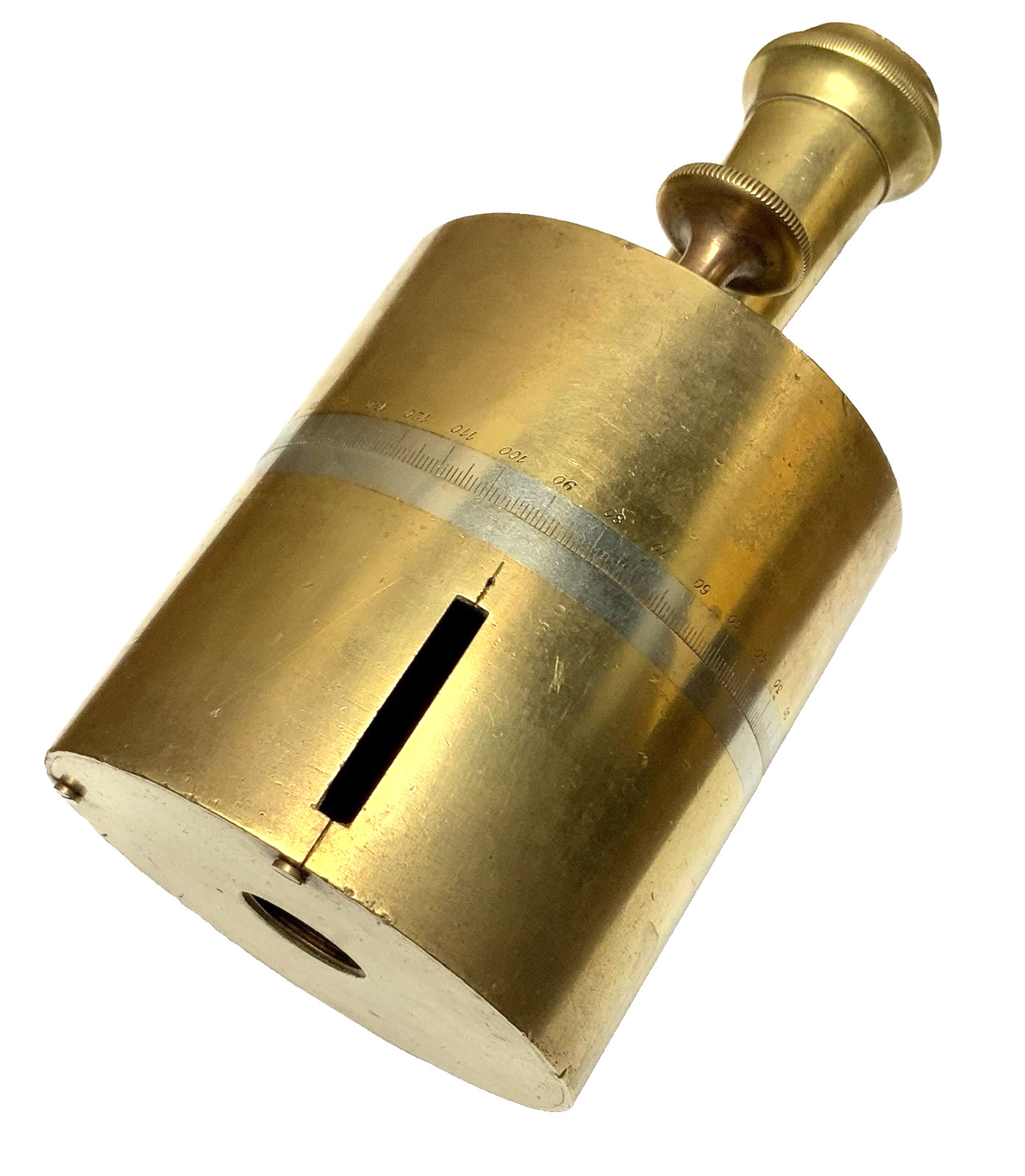 Vintage GONIOMETER Square Surveyor Bronze