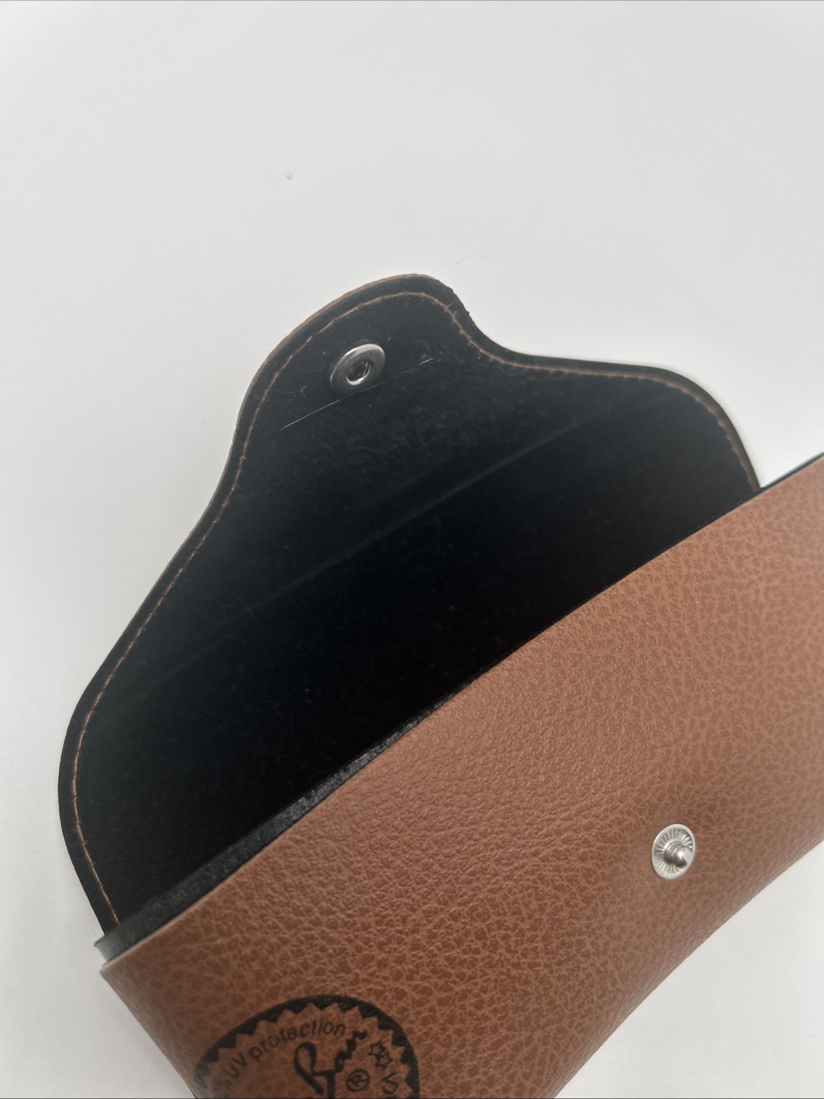 Ray-Ban Brown Sunglasses Case - CASE ONLY! - Ray-Ban Case Great Condition J64