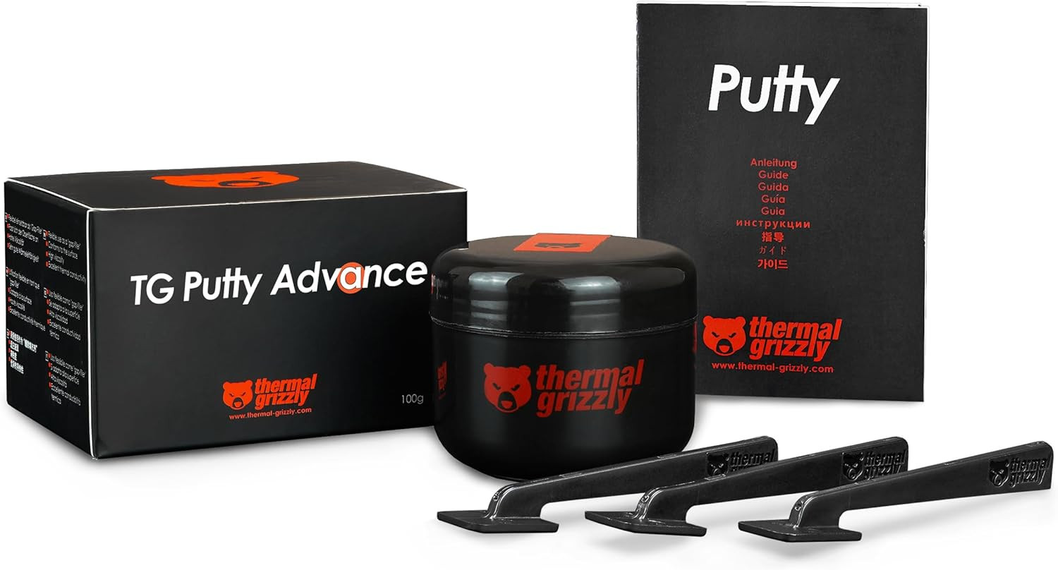TG Putty Advance - 100 Gram - Electrically Non-Conductive Thermal Putty for GPU