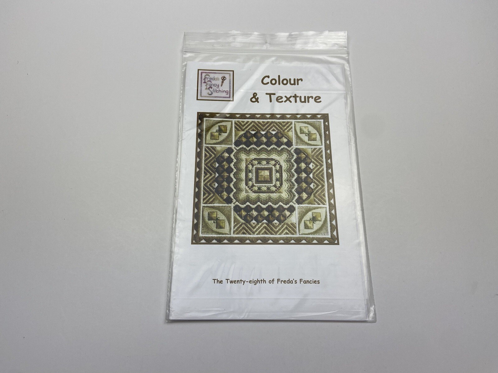 Freda’s Fancy Colour And Texture Needlepoint Pattern 7P